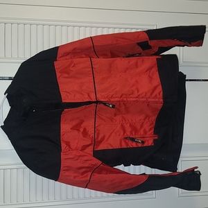 Element Red and Black motorcycle Jacket